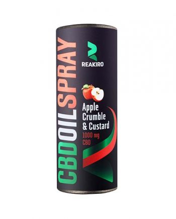 Reakiro - CBD oil spray - Apple Crumble & Custard - 1000 mg - 30 ml