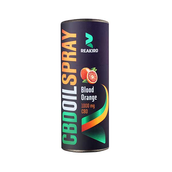 Reakiro - CBD oil spray - Blood Orange - 1000 mg - 30 ml