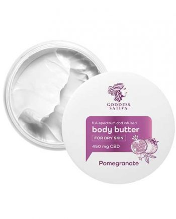 Goddess Sativa - CBD Body Butter - Pomegranate - 100 ml