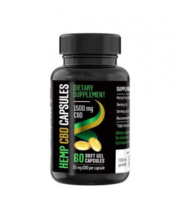 Reakiro - CBD Gel Capsules 1500 mg - 60 capsules