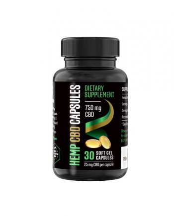 CBD Gel Capsules - 750 mg - 30 capsules