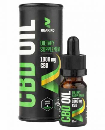 Reakiro - Full Spectrum Premium Quality CBD oil - 1000 mg - 10 ml