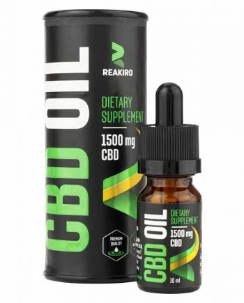 Reakiro - Premium Quality Full Spectrum CBD oil - 1500 mg - 10 ml