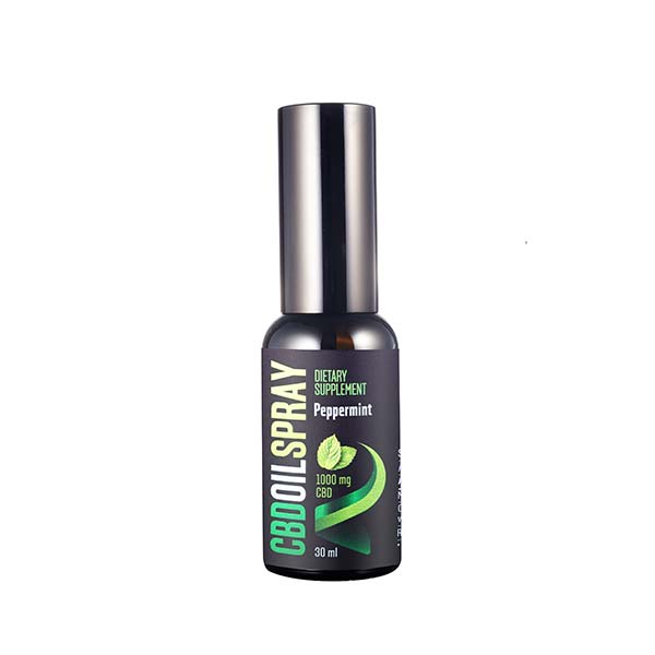 Reakiro - CBD oil spray - Peppermint - 1000 mg - 30 ml