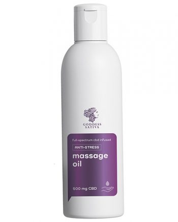 Goddess Sativa - CBD Massage Oil - Anti-Stress - 200 ml