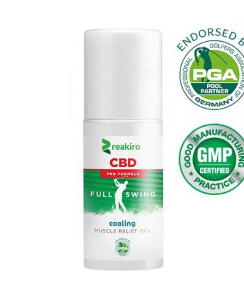Reakiro – Golf Pro Formula – Muscle Relief – Cooling CBD Gel – 100 ml
